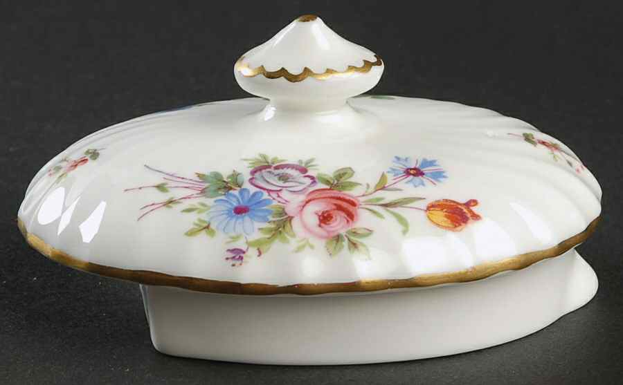Marlow (Newer, Wreath Backstamp) Lid for Small Teapot by Minton-1