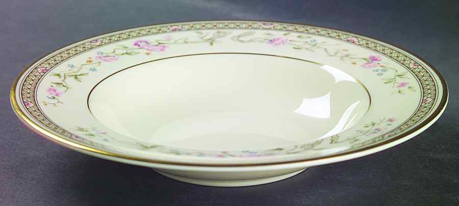 Marquesa Rim Soup Bowl by Minton-1
