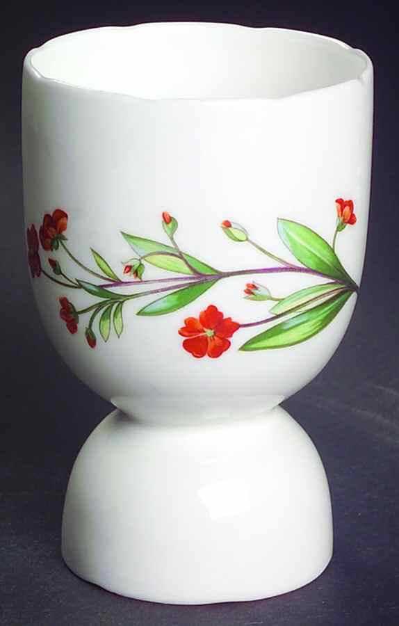 Meadow Scalloped Double Egg Cup by Minton-1