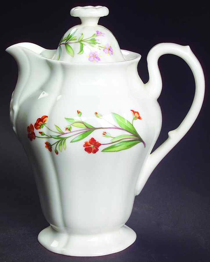 Meadow Scalloped Large Syrup with Lid by Minton-1