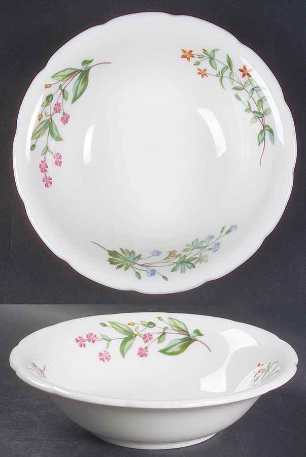 Meadow Scalloped Coupe Cereal Bowl by Minton-1