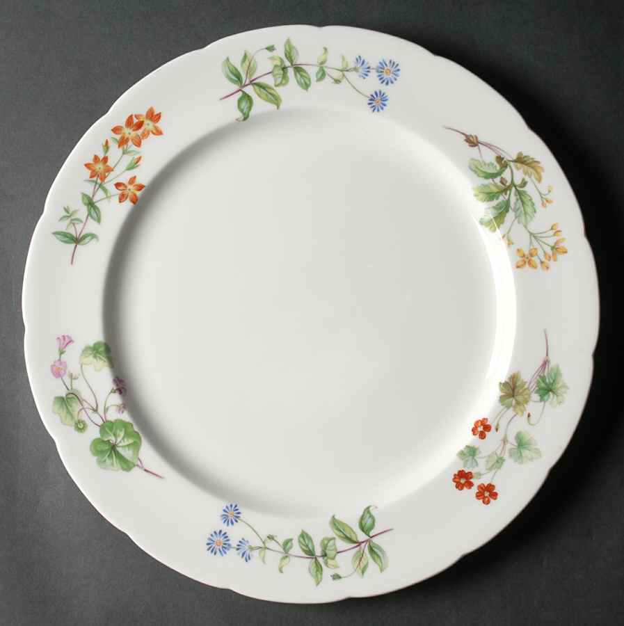 Meadow Scalloped 12" Chop Plate (Round Platter) by Minton-1