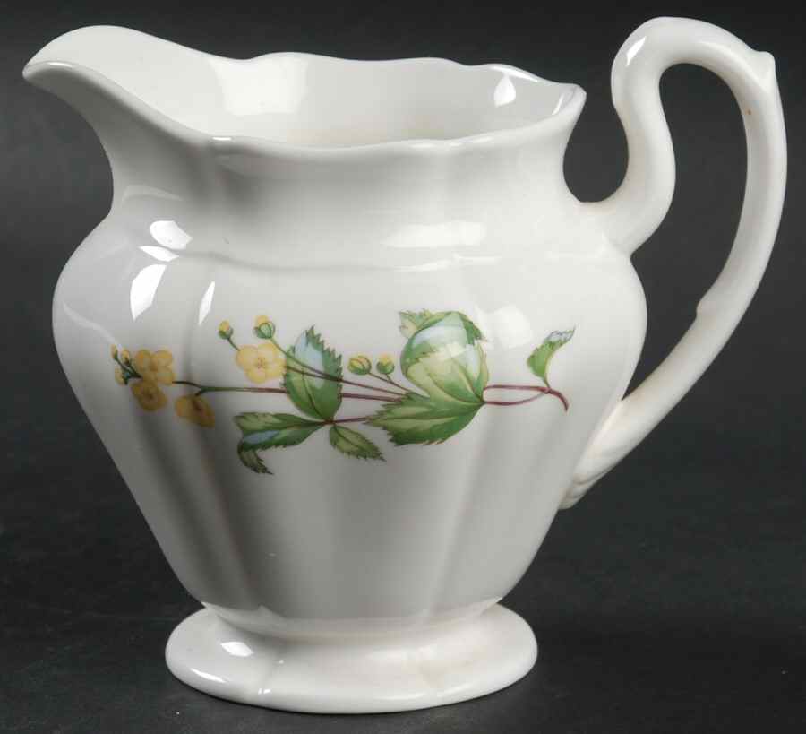 Meadow Scalloped Creamer by Minton-1