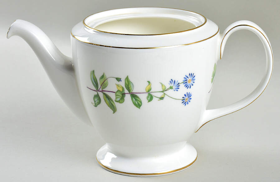 Meadow Smooth Teapot No Lid by Minton-1
