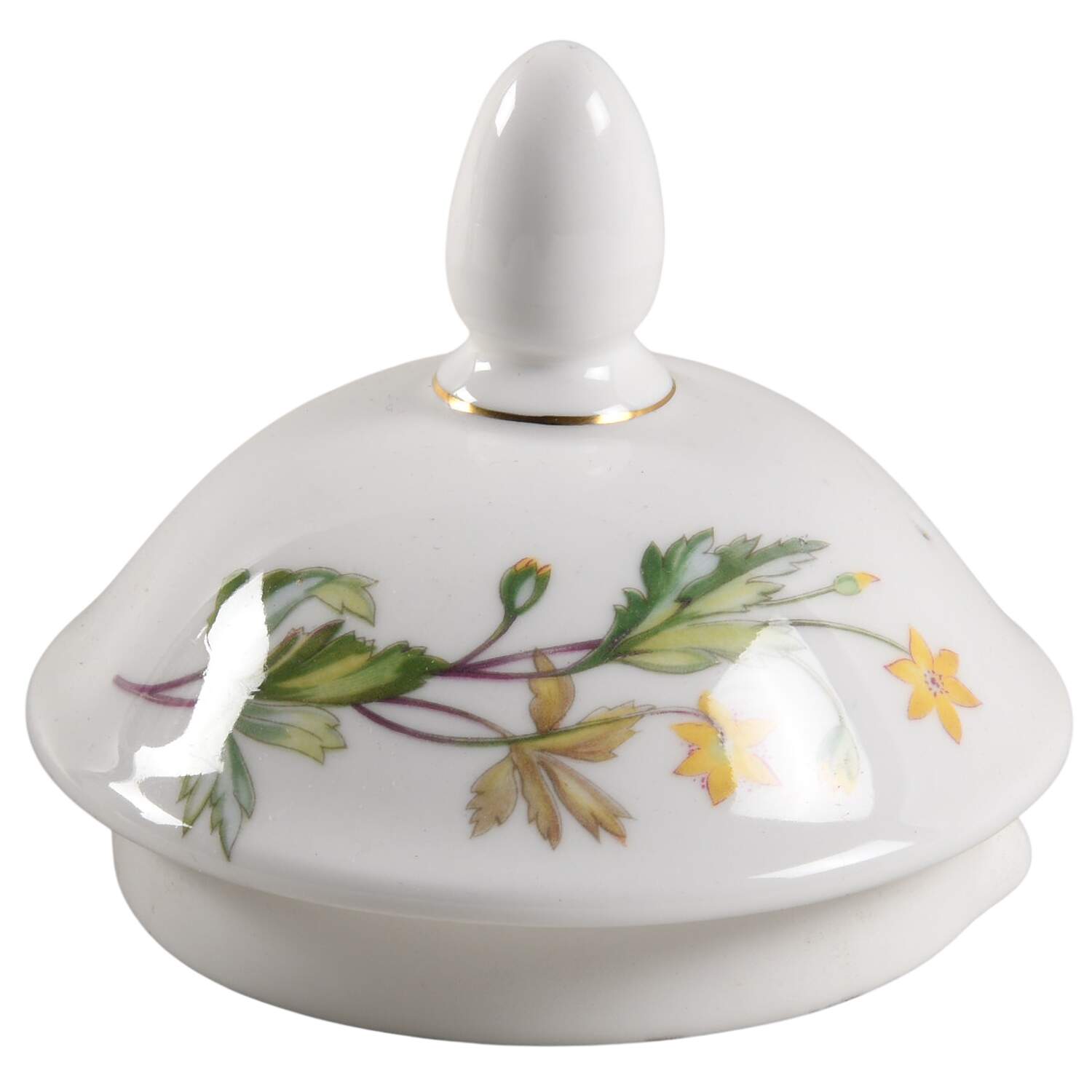 Meadow Smooth Lid for Coffee Pot by Minton-1