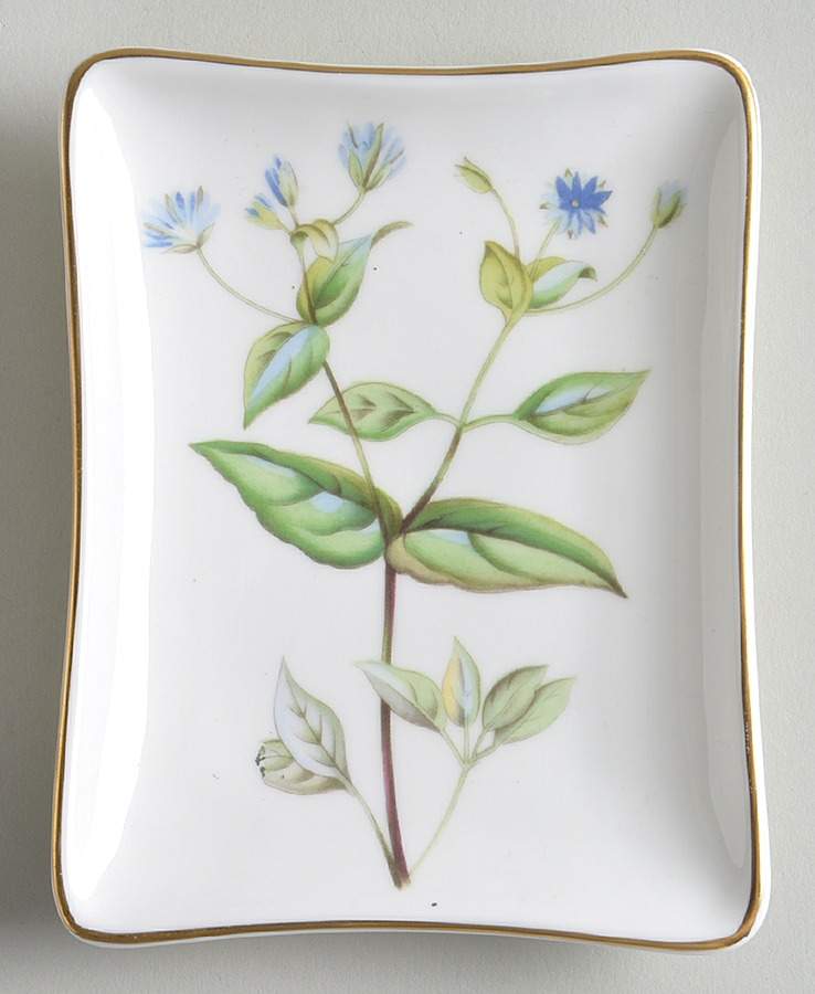 Meadow Smooth Silver Tray by Minton-1