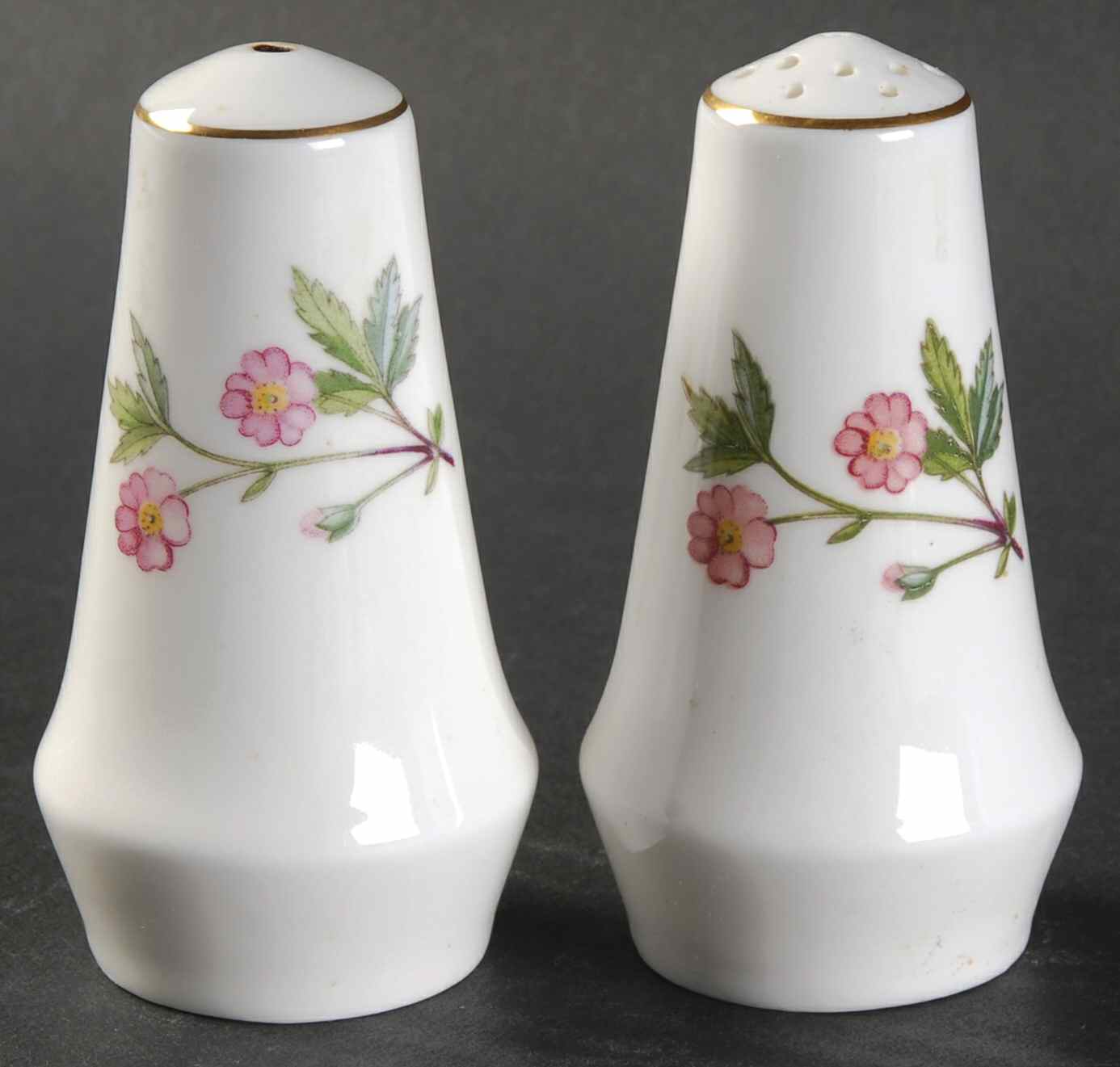 Meadow Smooth Salt & Pepper Set by Minton-1