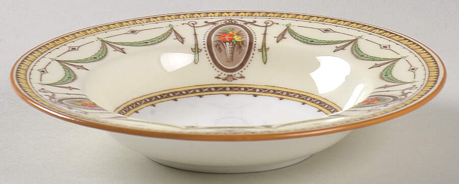 Melrose Rim Fruit/Dessert (Sauce) Bowl by Minton-1