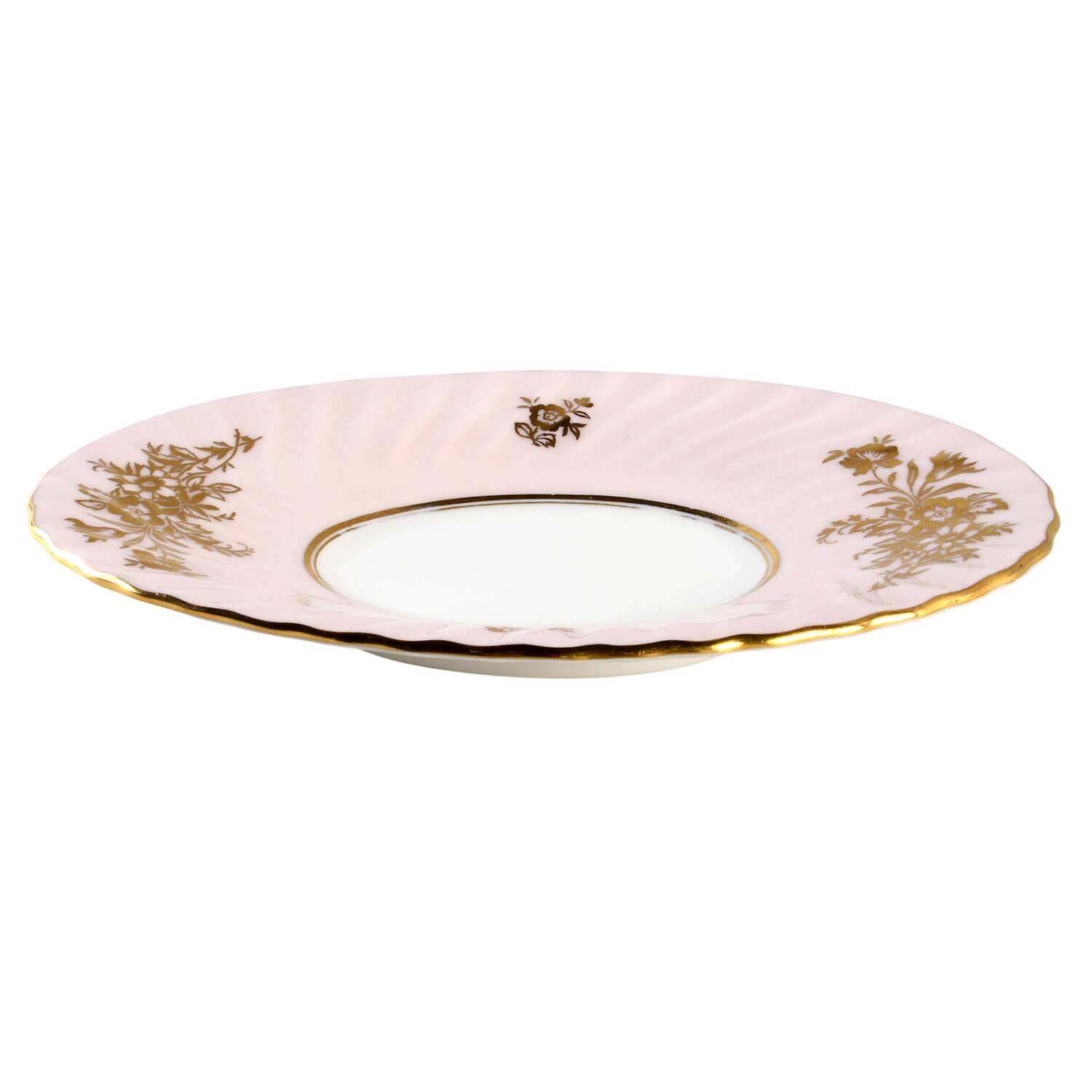 Minuet Pink Underplate for Gravy Boat by Minton-1
