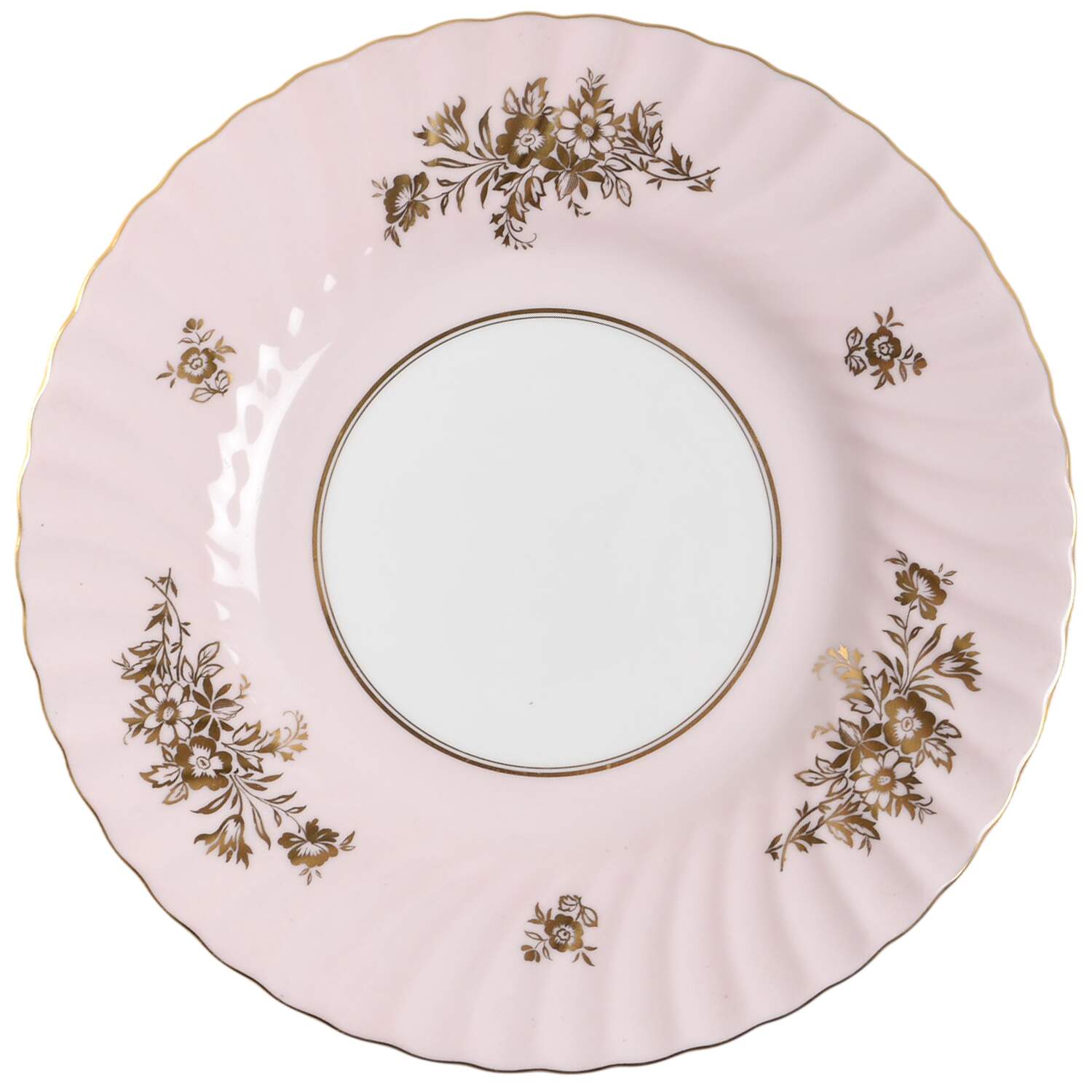 Minuet Pink Luncheon Plate by Minton-1