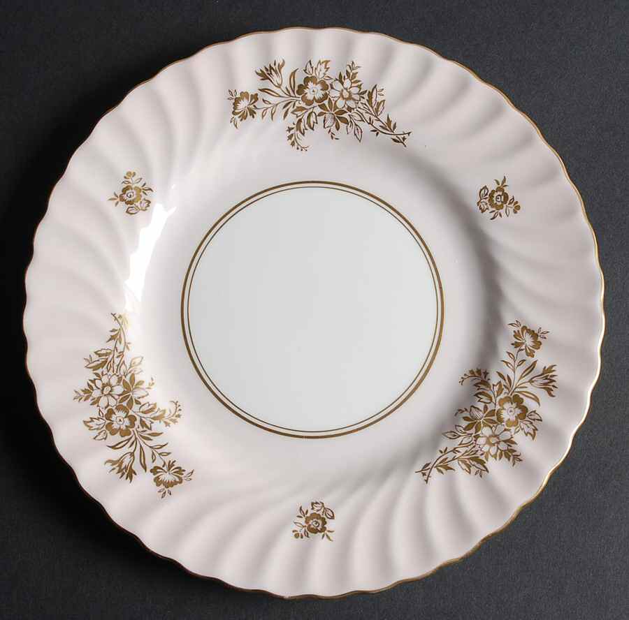 Minuet Pink Salad Plate by Minton-1
