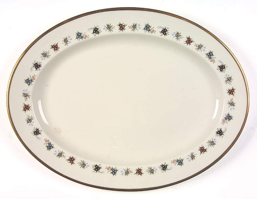 Mirabeau 16" Oval Serving Platter by Minton-1