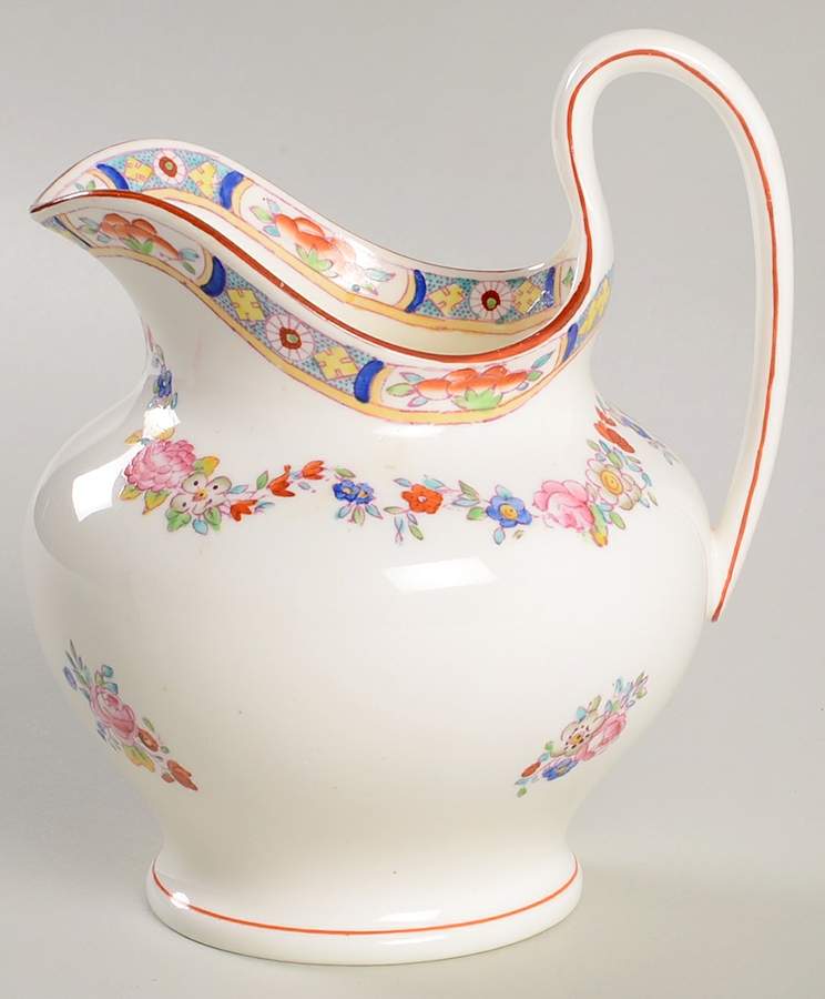 Minton Rose (Older, Smooth) Creamer by Minton-1