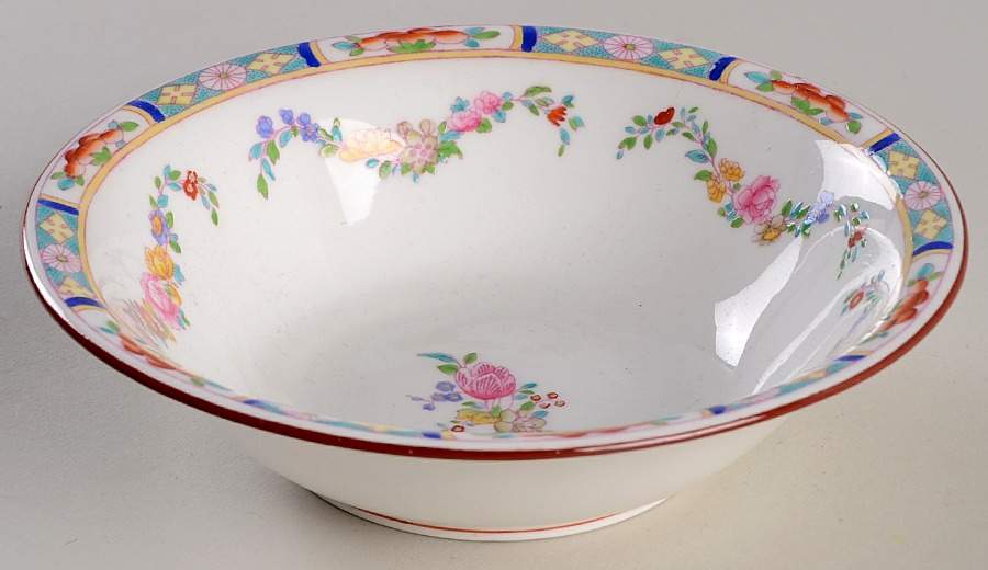 Minton Rose (Older, Smooth) Coupe Cereal Bowl by Minton-1