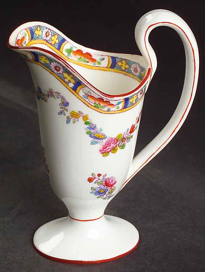Minton Rose (Older, Smooth) Creamer by Minton-1
