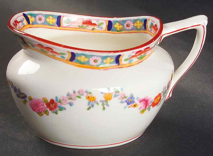 Minton Rose (Older, Smooth) Creamer by Minton-1