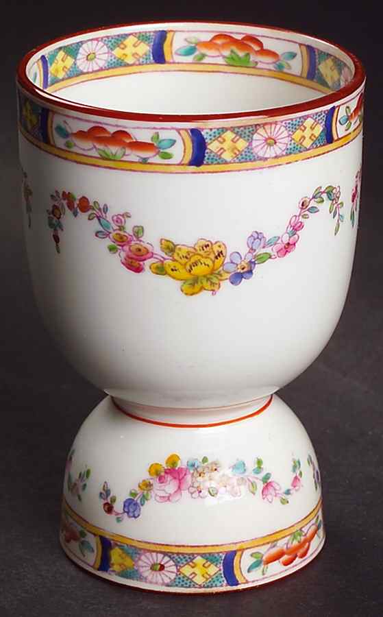 Minton Rose (Older, Smooth) Double Egg Cup by Minton-1