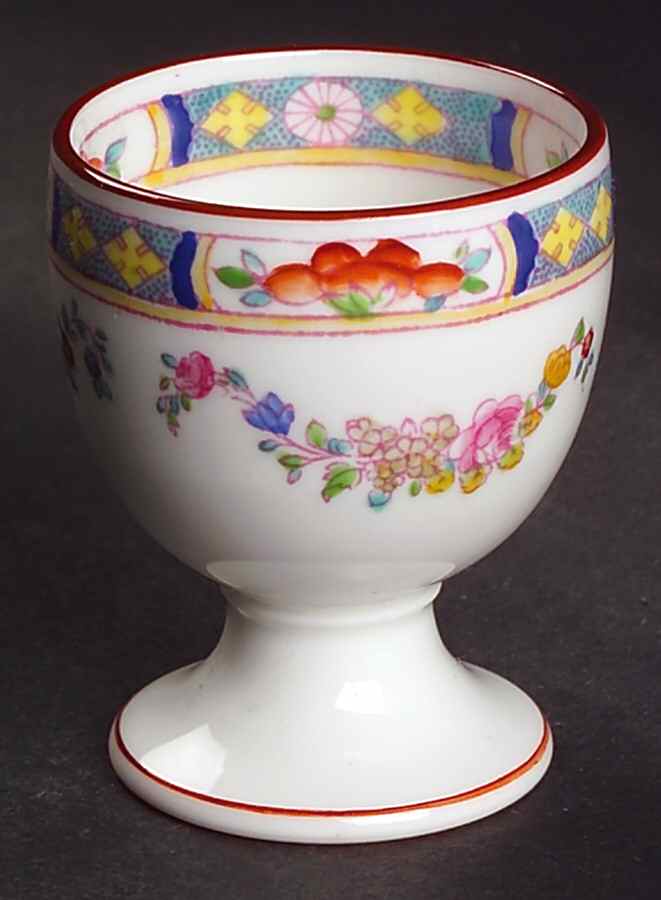 Minton Rose (Older, Smooth) Single Egg Cup by Minton-1