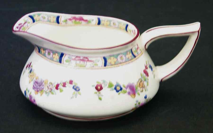 Minton Rose (Older, Smooth) Creamer by Minton-1