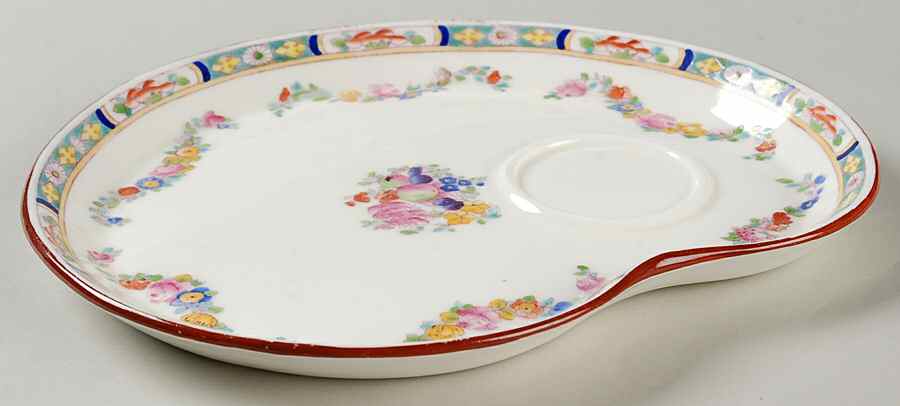 Minton Rose (Older, Smooth) Snack Plate by Minton-1