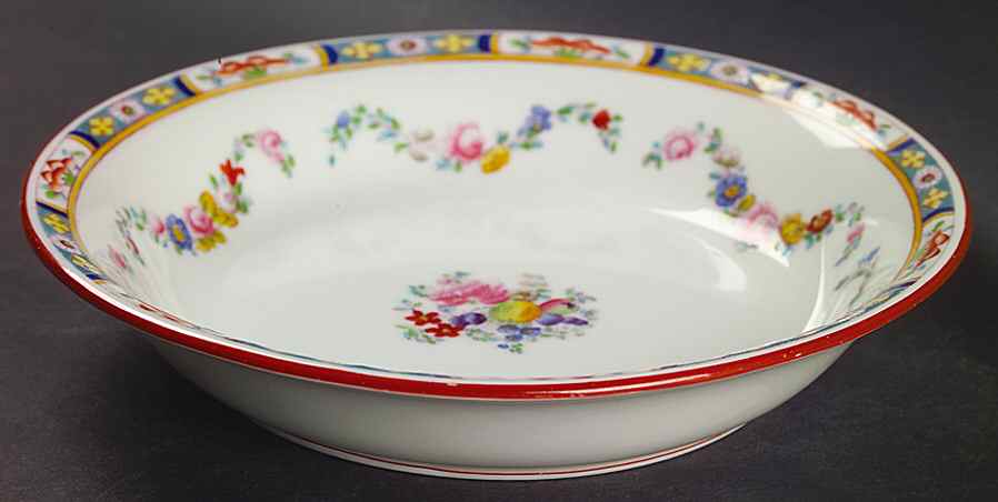 Minton Rose (Older, Smooth) Coupe Soup Bowl by Minton-1