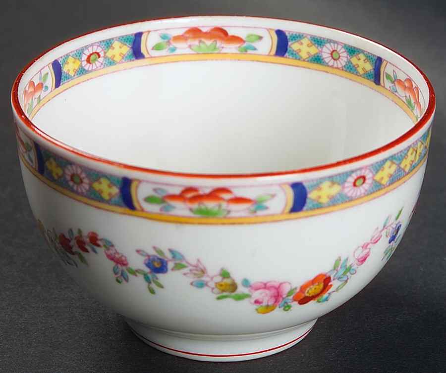 Minton Rose (Older, Smooth) Open Sugar Bowl by Minton-1