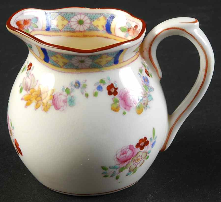 Minton Rose (Older, Smooth) Individual Creamer by Minton-1