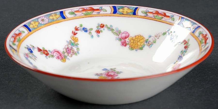 Minton Rose (Older, Smooth) Fruit/Dessert (Sauce) Bowl by Minton-1