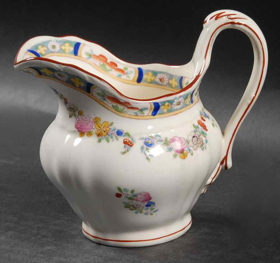 Minton Rose (Older, Scaloped) Creamer by Minton-1