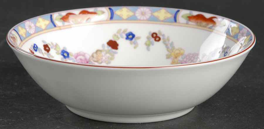 Minton Rose (Newer, Smooth) Fruit/Dessert (Sauce) Bowl by Minton-1