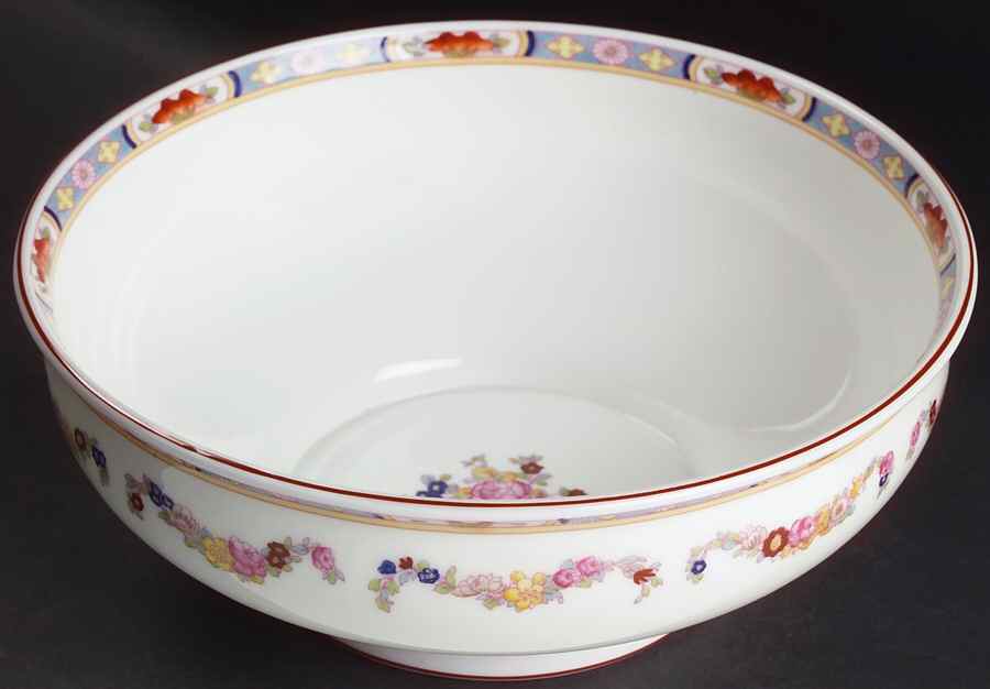 Minton Rose (Newer, Smooth) 10" Large Salad Serving Bowl by Minton-1