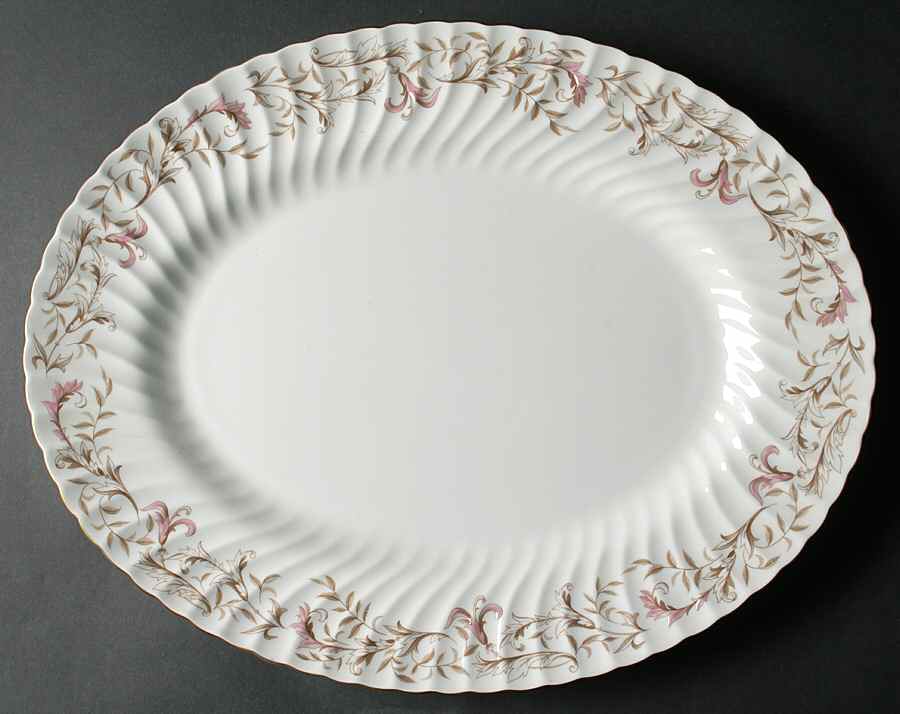 Moorland 18" Oval Serving Platter by Minton-1