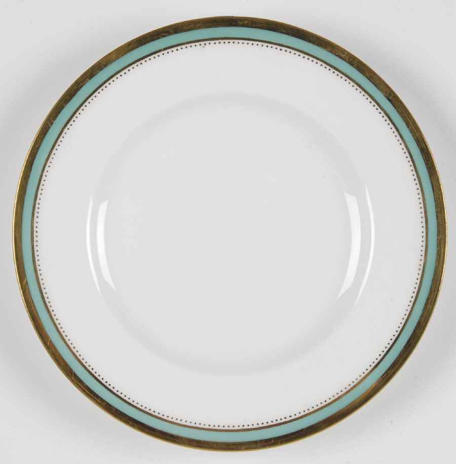 Newbury Turquoise Band Bread & Butter Plate by Minton-1