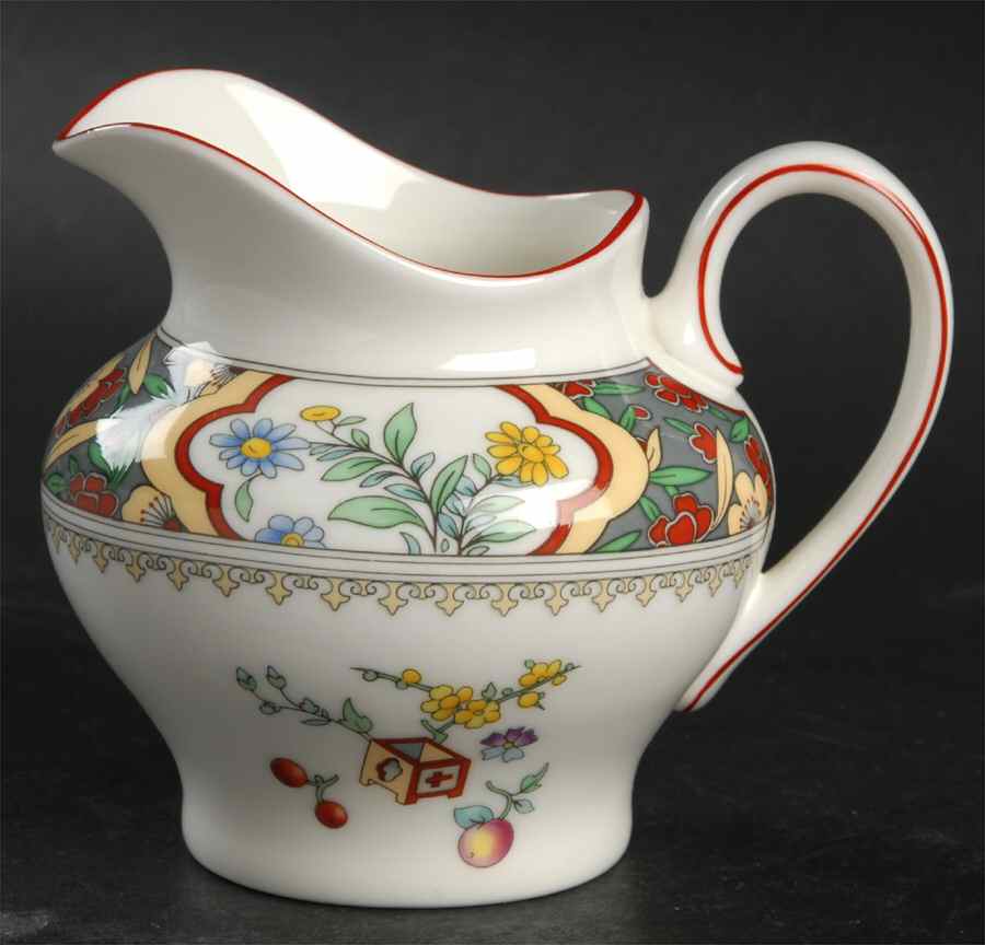 Oriental Blossom (Center Design) Creamer by Minton-1