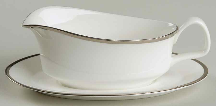 Palatine Gravy Boat & Underplate by Minton-1