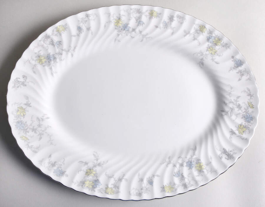 Park Lane 15" Oval Serving Platter by Minton-1