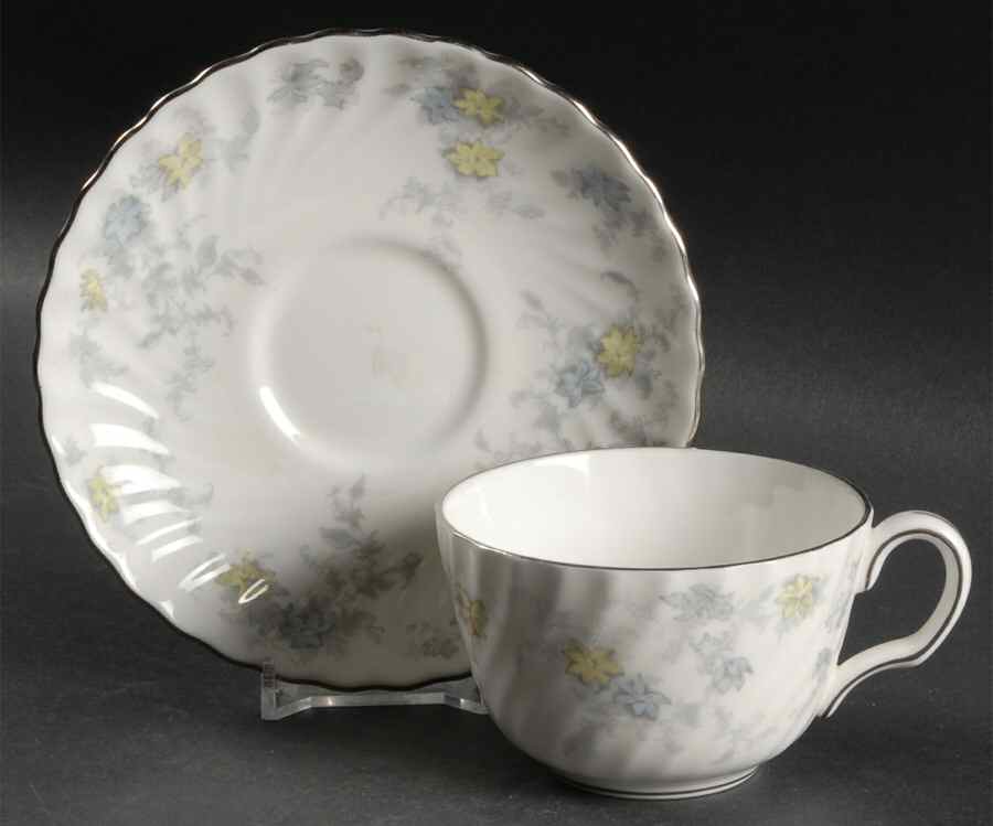 Park Lane Flat Cup & Saucer Set by Minton-1