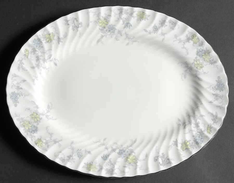 Park Lane 12" Oval Serving Platter by Minton-1