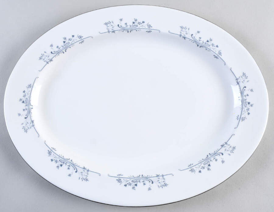 Pandora 16" Oval Serving Platter by Minton-1