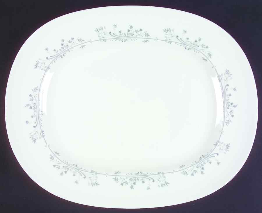 Pandora 16" Oval Serving Platter by Minton-1