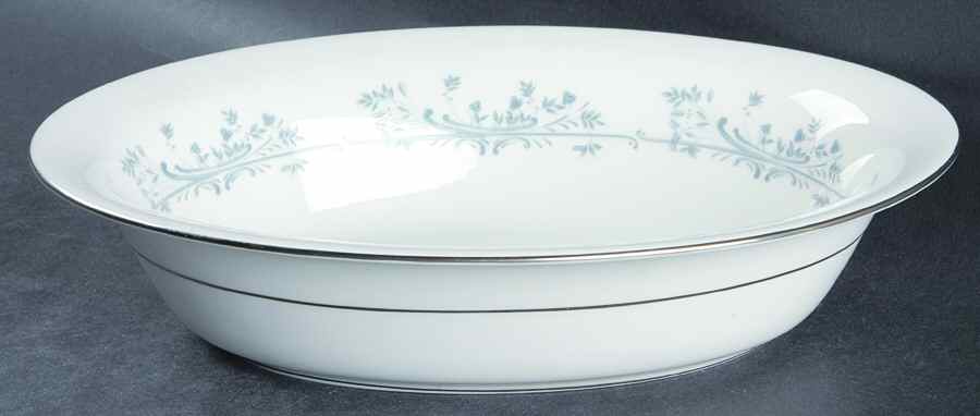Pandora 10" Oval Vegetable Bowl by Minton-1
