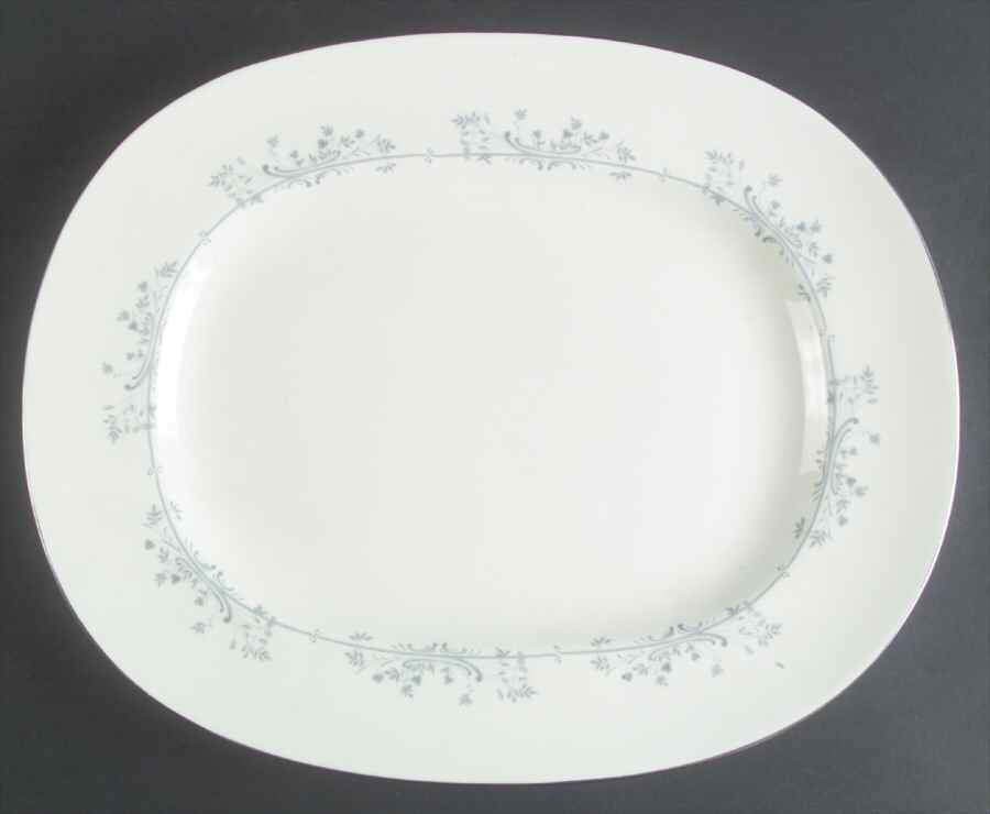 Pandora 14" Oval Serving Platter by Minton-1