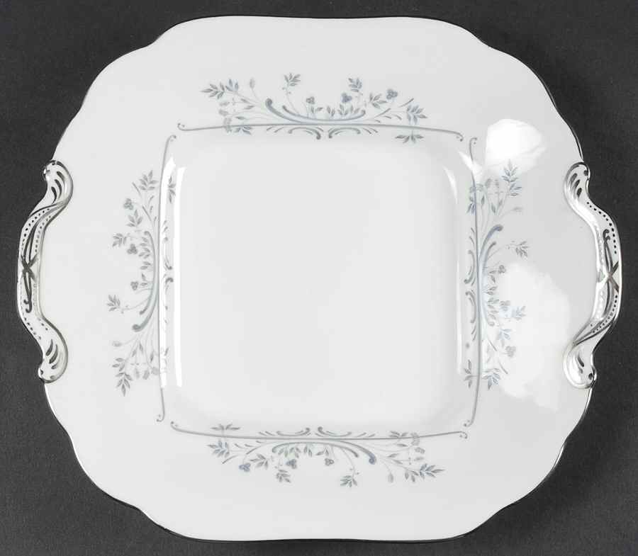 Pandora Square Handled Cake Plate by Minton-1
