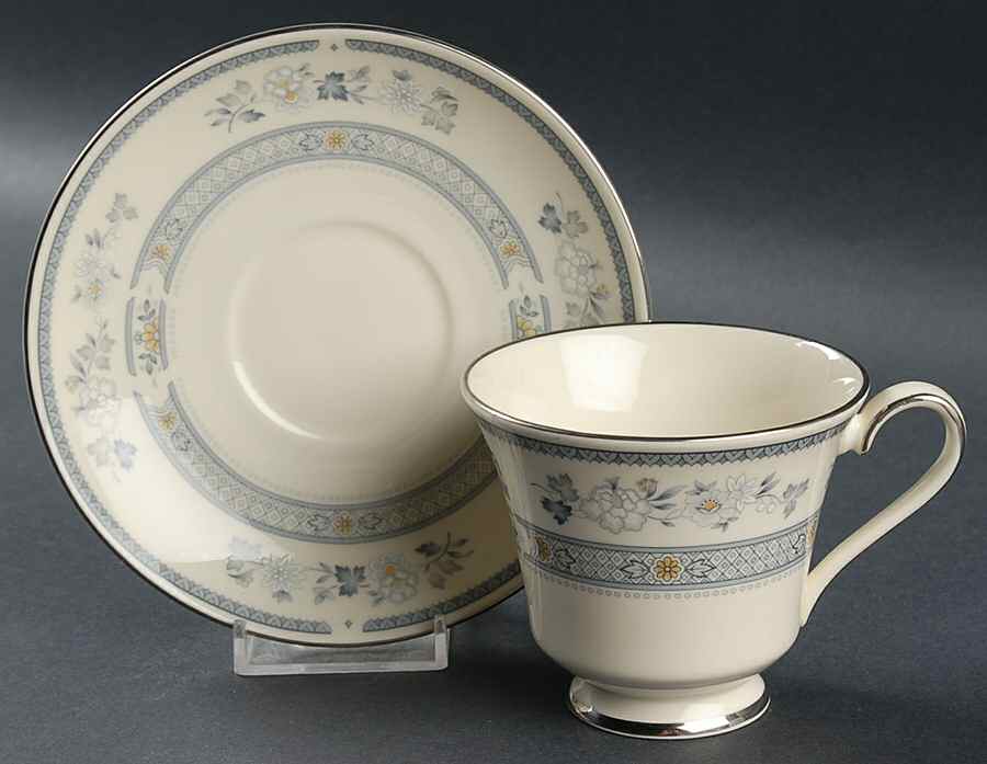 Penrose Footed Cup & Saucer Set by Minton-1
