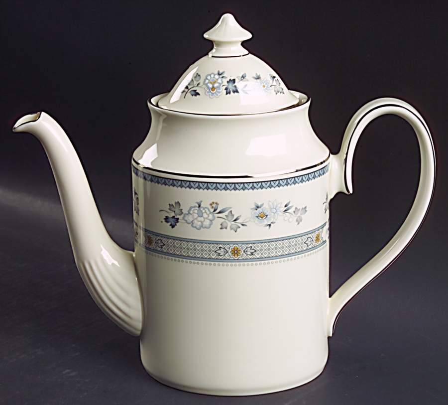 Penrose Coffee Pot & Lid by Minton-1