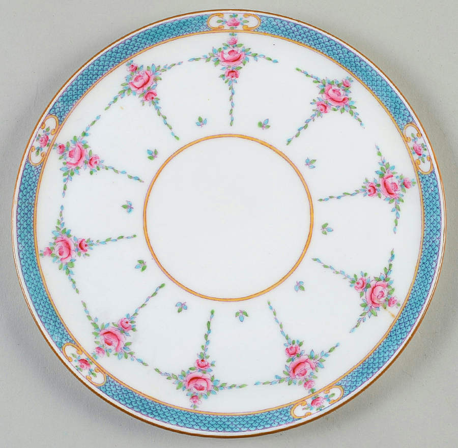 Persian Rose (Older) 8" Round Tray by Minton-1
