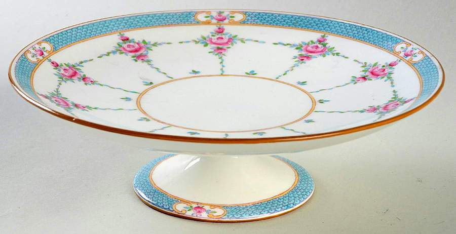 Persian Rose (Older) Round Compote (Height X Width) by Minton-1