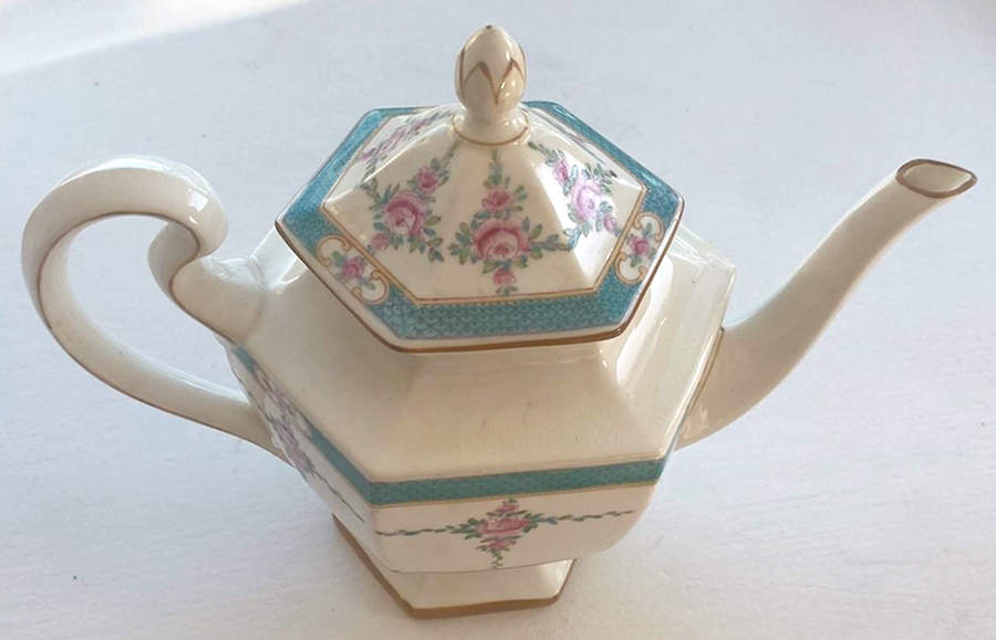 Persian Rose (Older) Mini Teapot & Lid by Minton-1