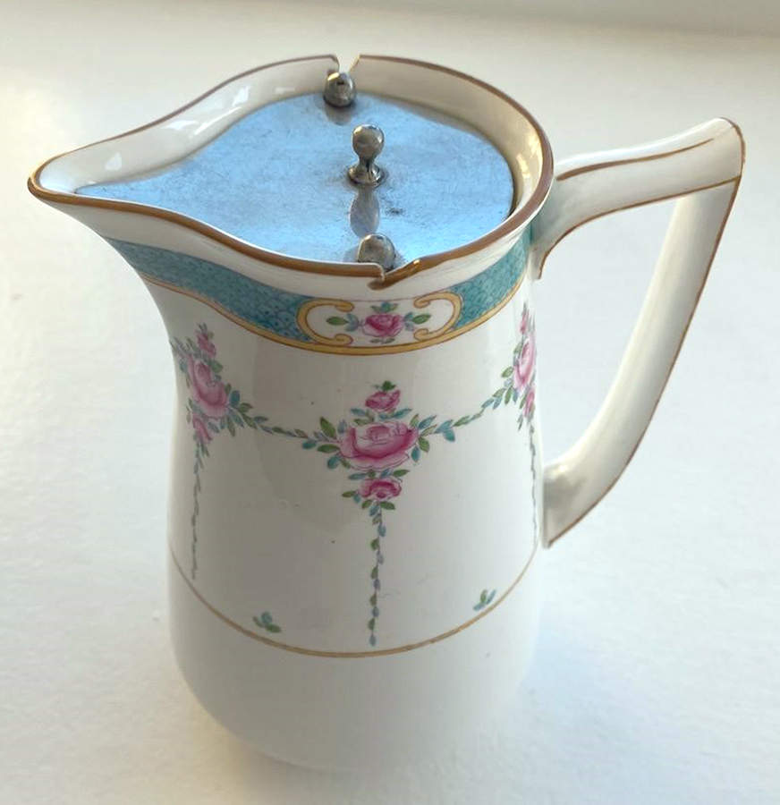 Persian Rose (Older) Syrup with Metal Lid by Minton-1