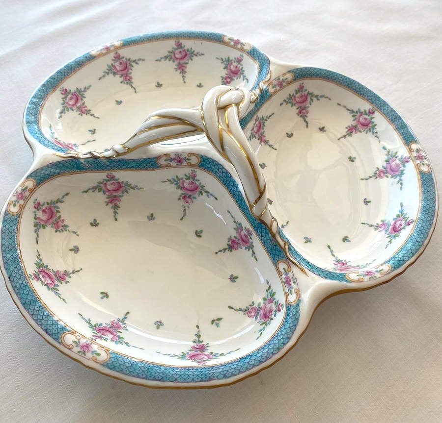 Persian Rose (Older) 3-Part Relish by Minton-1